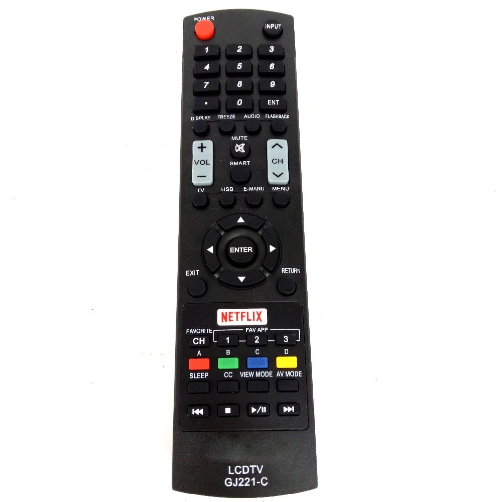GJ221 C de control remoto para televisor, repuesto para SHARP LED TV