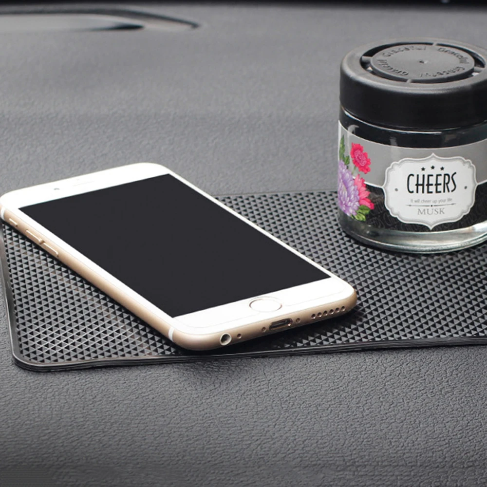 Car Anti-Slip Mat Ornament Cushion Non-slip Pad Dashboard Decoration For Glasses Cell Phone HighTemperature Resistance 18X13CM