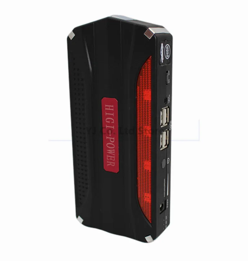 Лидер продаж, 68800 мА/ч, 4USB Многофункциональный Jump Starter Батарея аварийное зарядное устройство для автомобиля Мощность банк Батарея SOS пуско-зарядное устройство для автомобиля молот