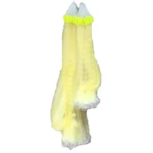 Linha amarela forte h1.5m * L35M-70m 3 camadas 12mm-20mm malha emalhar rede de pesca pegajosa pesca rede pesca ao ar livre ferramenta de pesca