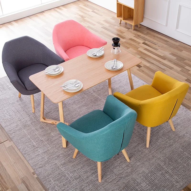 Современный Кафе со стульями офисная мебель для ресторана Спальня Кабинет скандинавский стул в стиле минимализм диван пластиковый стул