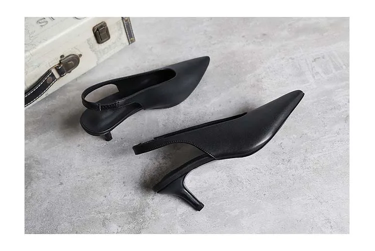 Женские пикантные туфли-лодочки с острым носком на высоком каблуке женские модельные туфли с v-образным вырезом женские тонкие туфли на тонком каблуке офисные туфли без шнуровки из органической кожи