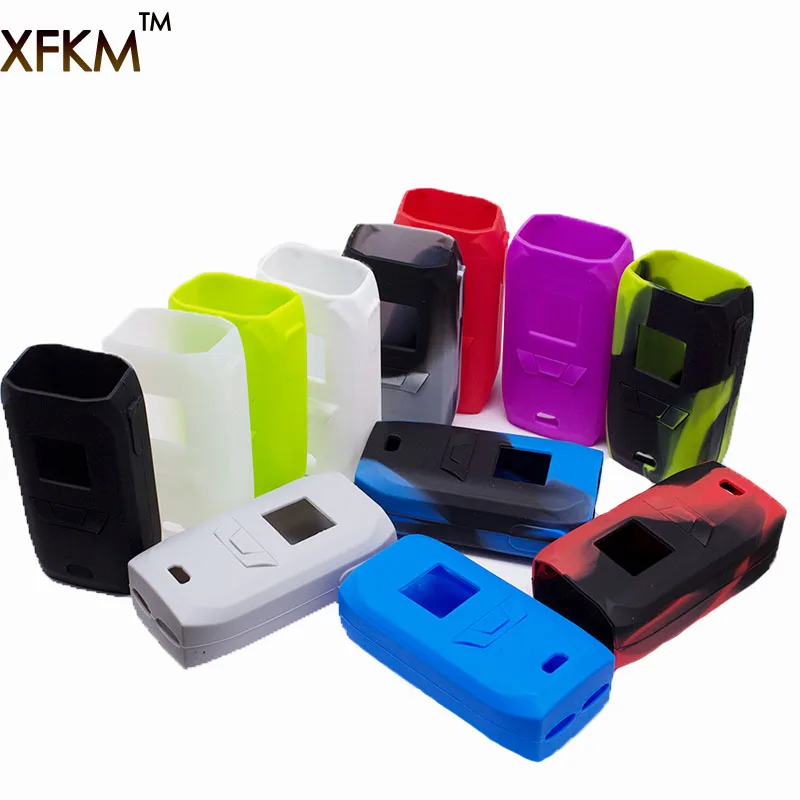 

Protective Silicone Case Cover Skin sleeve For Vaporesso Revenger 220 Mod Colorful Revenger Case Electronic Cigarette cases