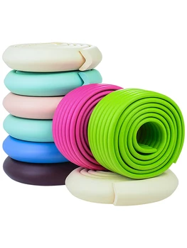 

400CM Environmentally Friendly NBR Material Anti-collision Bar for Children Safety Table Corner Wall Sticking Soft Pack