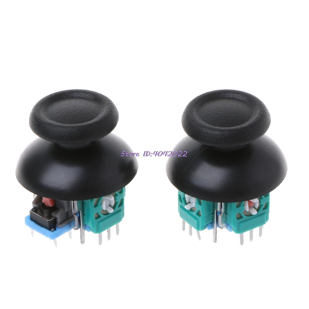 Новый 2 шт. ось джойстика аналоговый датчик модуль Thumbstick для PS4 Pro тонкий контроллер