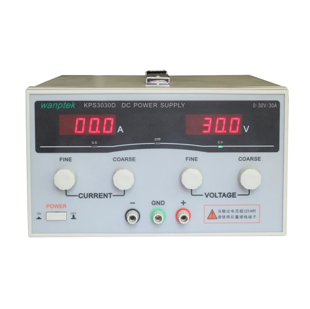 

New KPS3030D High precision High Power Adjustable LED Dual Display Switching DC power supply 220V EU 30V/30A
