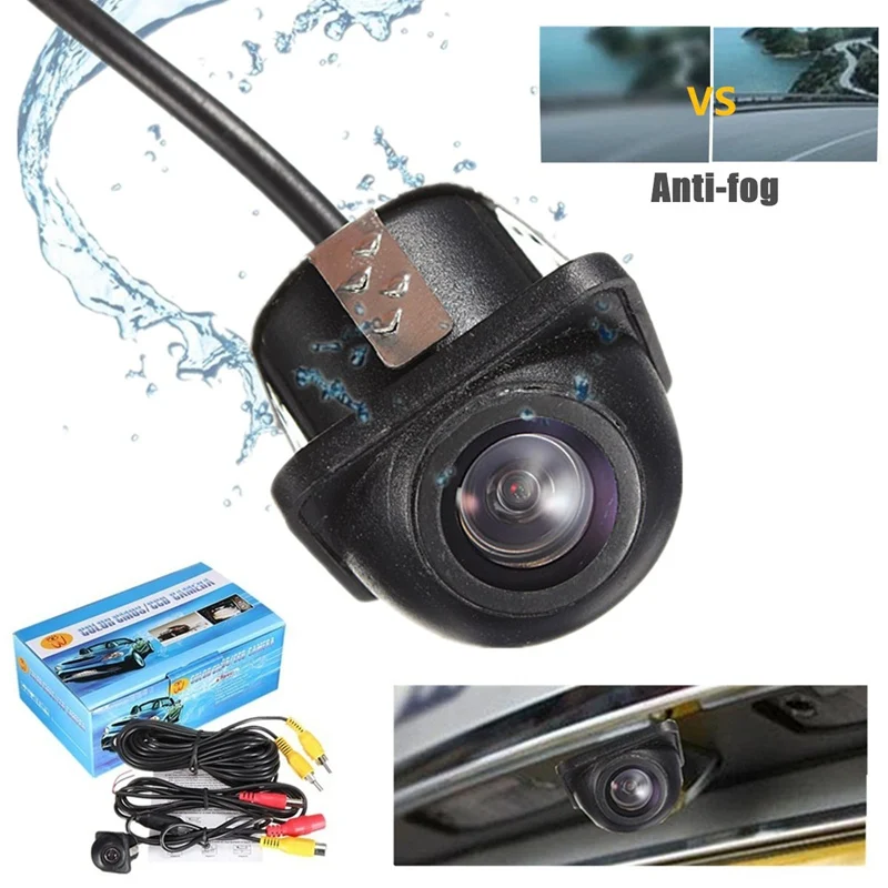 Mini Anti Fog Glass Car Auto Rear 150 Degree Wide View Angle Reverse Backup Waterproof Camera