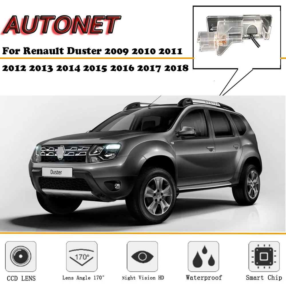 Камера заднего вида AUTONET для Renault Duster 2009 2010 2011 2012 2013 ночное видение/парковочная камера