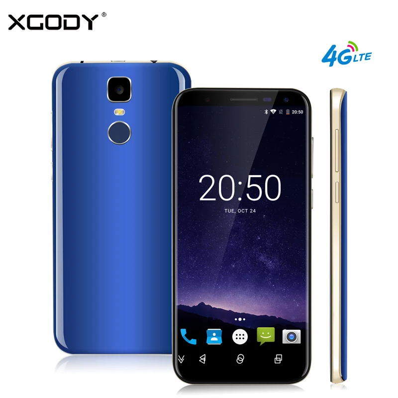 XGODY D24 Pro 5 5 Inch Smartphone 18 9 Full Screen Touch Celular 2GB 16GB Quad