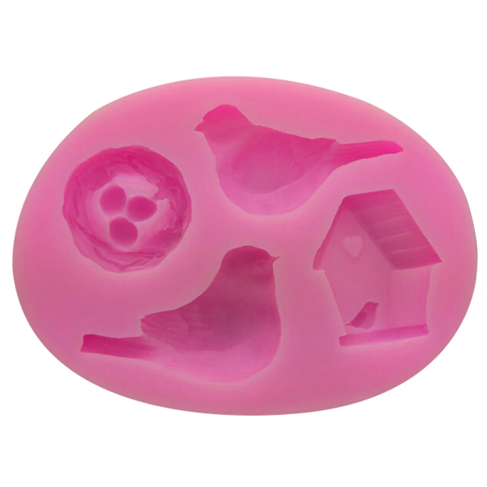 

Birds Nest Silicone Mold Cake Decoration Fondant Cake 3D Mold Food Grade