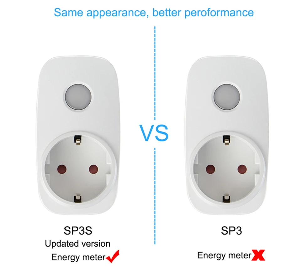 2 шт. Broadlink SP3S измеритель мощности розетка 16A Wi-Fi вилка с монитором энергии функция памяти таймер ЕС розетка совместимый с Alexa Google
