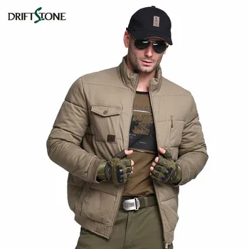 

New Winter Jacket Military Style Warm Cotton Padded Jackets Male Tactical Army Jackets Motorcycle Pilot Coat Plus Size