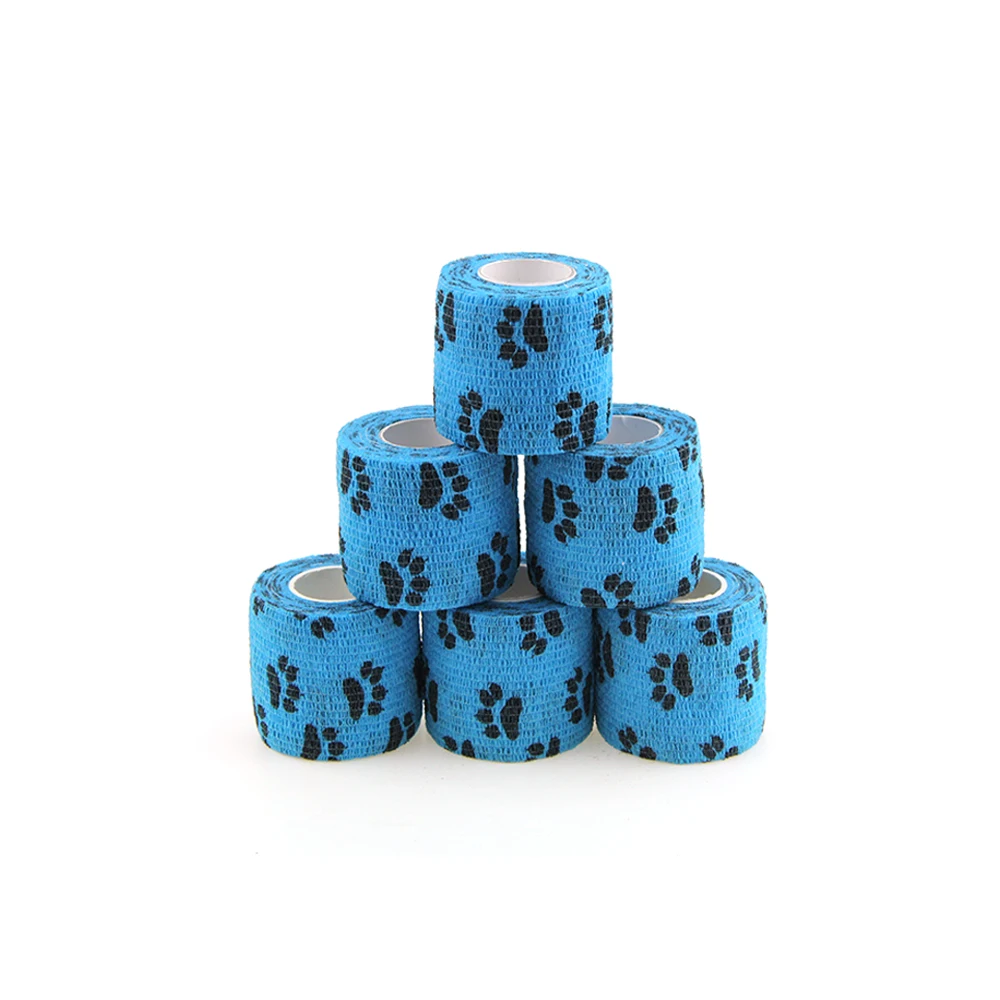 Self Adhesive Bandage Waterproof Non Woven Cat Claw Pattern Exercise Sport Tape Breathable Wrist Wraps Cohesive Bandage 5cm
Self Adhesive Bandage Waterproof Non Woven Cat Claw Pattern Exercise Sport Tape Breathable Wrist Wraps Cohesive Bandage 5cm