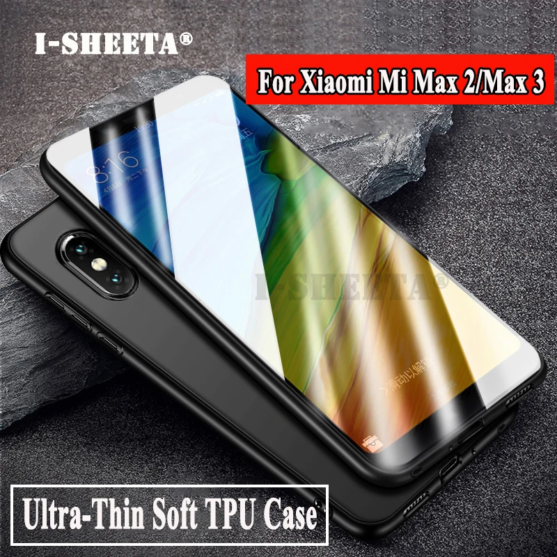 Ударопрочный Ультратонкий чехол для Xiaomi Mi Max 3 2 матовый тонкий мягкий ТПУ Резина