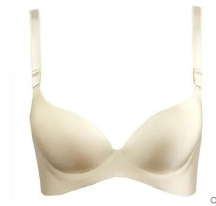 

High Quality 2018 Women Plus Size Push Up Seamless Lingerie Bra Sexy Front Closure Brassiere Girls Adjustable Bras AW7478