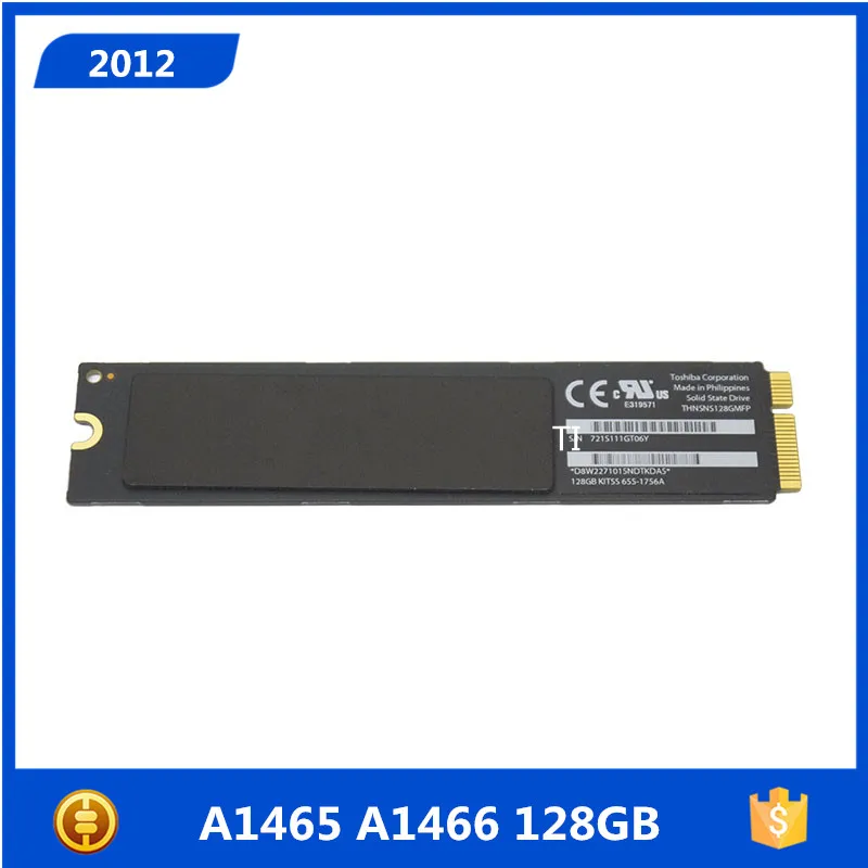 SSD накопитель A1465/A1466 128 ГБ 2012 дюйма ГБ|Компьютерные кабели и разъемы| |
