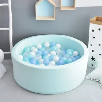 

INS Dry Pool Children's Playpen For Baby Soft Sponge Ball Box Infant Thick Round Game Play Fence Ocean Ball Yard Kids Playground