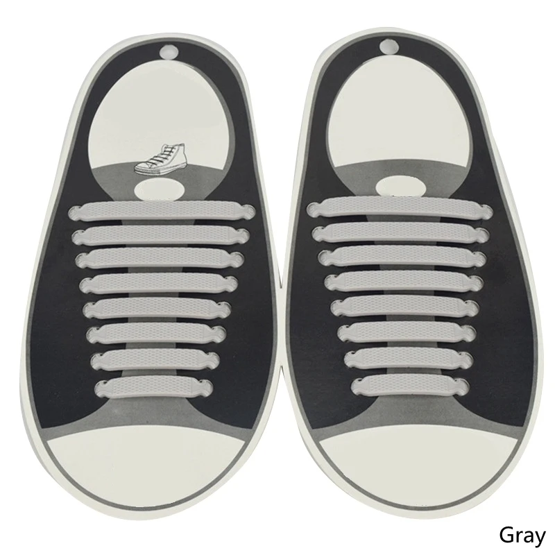 Унисекс для женщин и мужчин спортивные беговые шнурки без завязок эластичные силиконовые шнурки для обуви все кроссовки 11 цветов на выбор