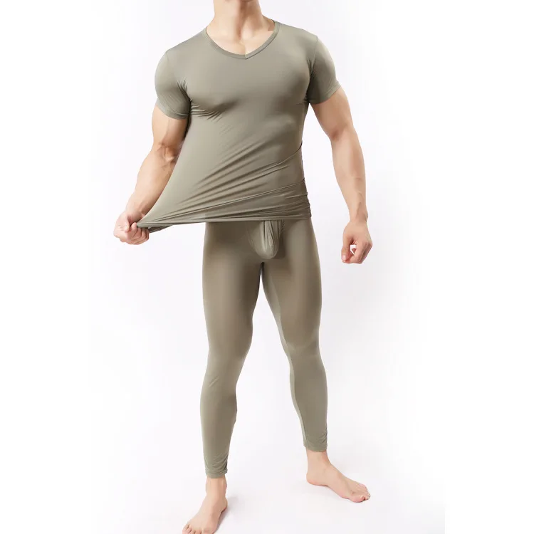 -costumes-for-men-pyjama-sleepwear-ultra-thin-tight-sleep-set-mens