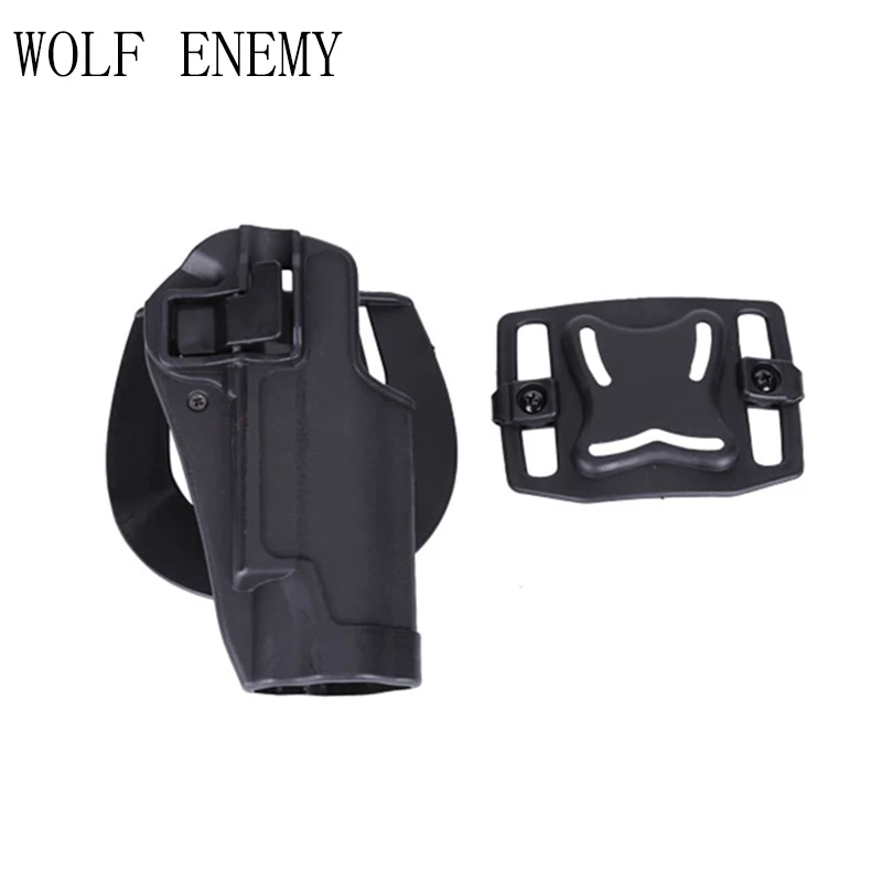 Military Tactical Holster 1911 Airsoft Hunting Gun Holster Belt Paddle fits Colt 1911colt 1911