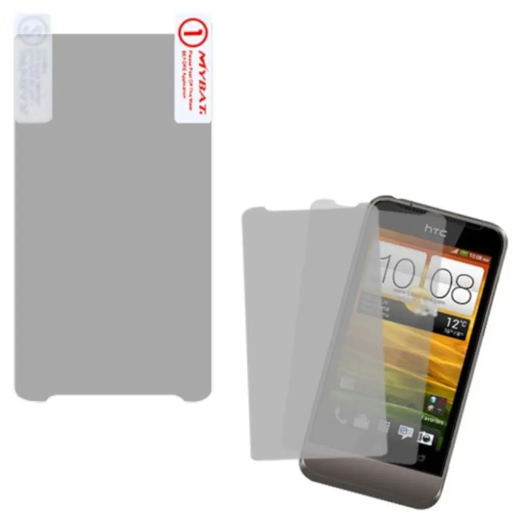 Twin Pack Clear LCD Screen Protector Guard Film For HTC One Vlcd