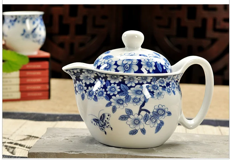 Ретро Китайский кунг-фу керамический чайник с ситечком ручной работы ДРАКОН ЦВЕТОК пуэр чайный горшок 350 мл фарфор самовар кунг-фу чайная посуда