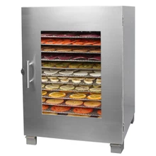 220 В многофункциональное устройство для сушения продуктов 16 слоев коммерческие бытовые с использованием пищевой Дегидратор овощей чай фрукты Сушилка ЕС/AU/UK