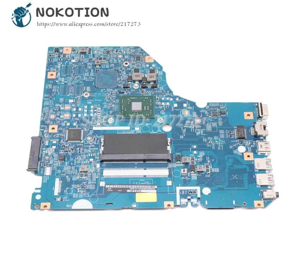 Cheap  NOKOTION For Acer aspire E5-722 E5-722G E5-752G Laptop Motherboard NBMY011002 14278-3M 448.04Y03.00