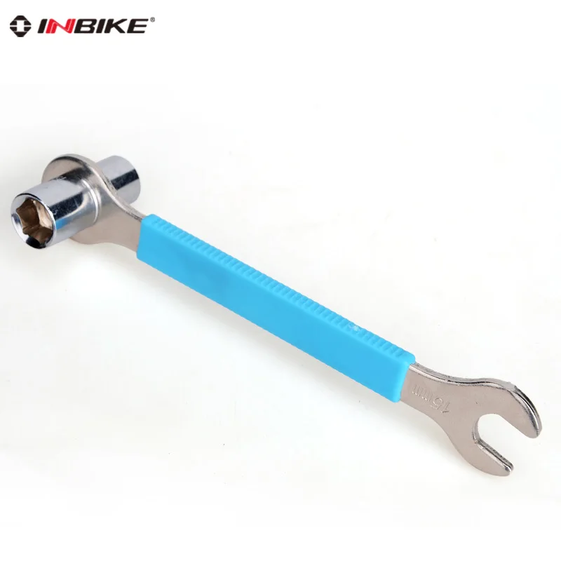 INBIKE Bike Multifunction Tool Wrench Spanner Bicycle MTB for Fix & Remove Crank & Pedal Bike