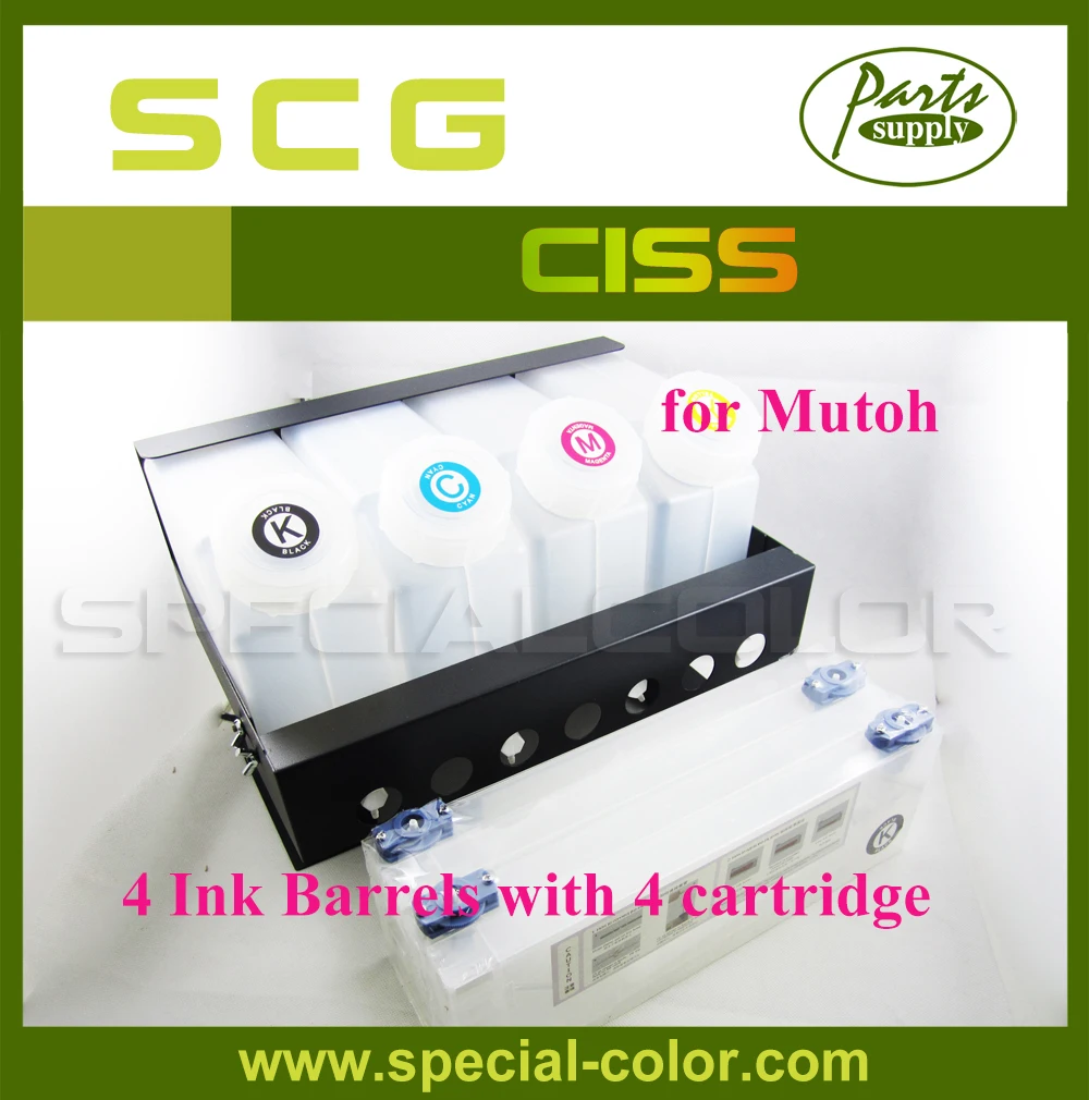 

Mutoh Printer Ink Supply System CISS without chip (4X4)