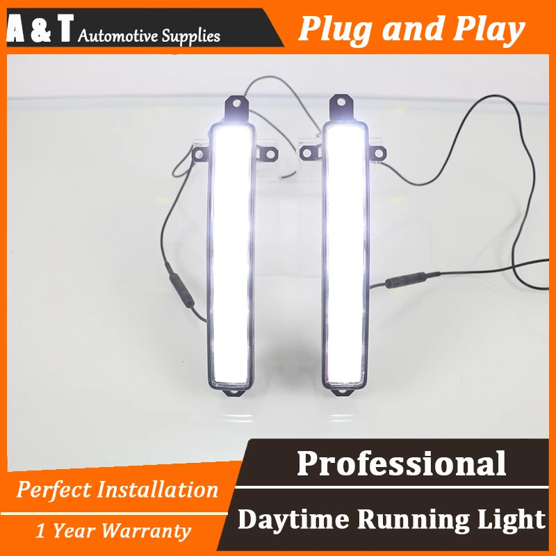 

car styling For Citroen C4 C-Quatre LED DRL For C-Quatre led fog lamps daytime running light High brightness guide LED DRL