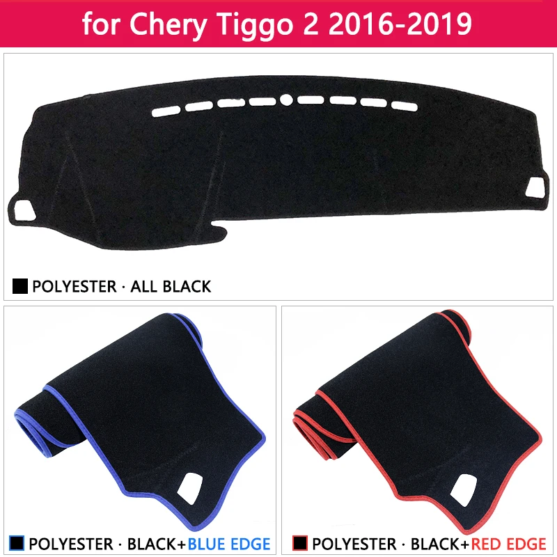 Для Защитные чехлы для сидений, сшитые специально для Chery Tiggo 2 анти-скольжения мат приборной панели крышки солнцезащитный фильтр приборной аксессуары Tiggo2 Tiggo 3x MVM X22 DR3