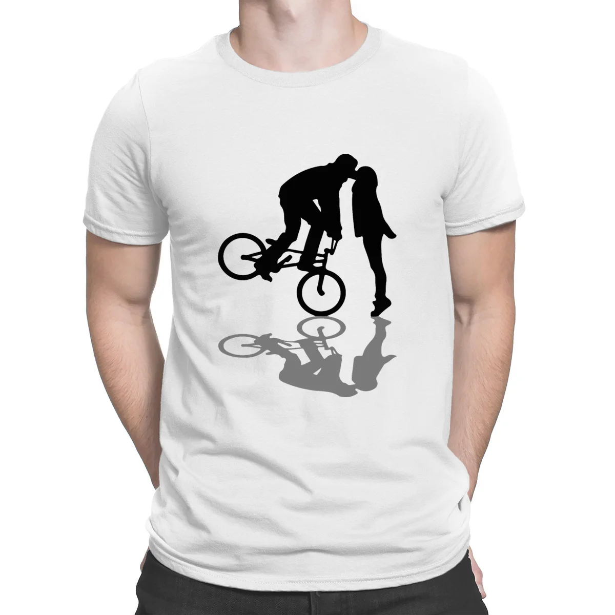 Bmx Love Bicycles Tshirts Create Round Neck Spring Male Men's Tshirt