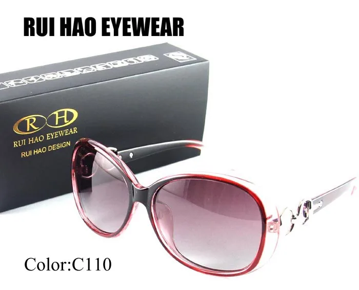 Rui Hao Eyewear 5 Color Sunglasses Women Brand Design Driving Polarized Sunglasses Women Sun Glasses UV 2115 big cat eye sunglasses Sunglasses