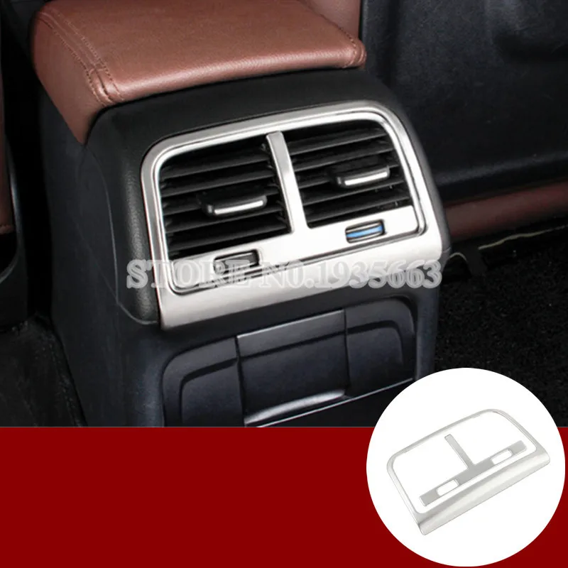 

For Audi A4 B8 A5 8T Q5 Interior Rear Air Vent Outlet Trim Cover 2009-2015 2pcs