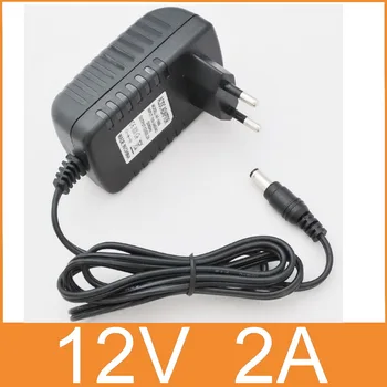 

30PCS 12V2A High quality, IC solution AC 100V-240V Converter Adapter DC 12V 2A Power Supply EU Plug 5.5mm for LED CCTV