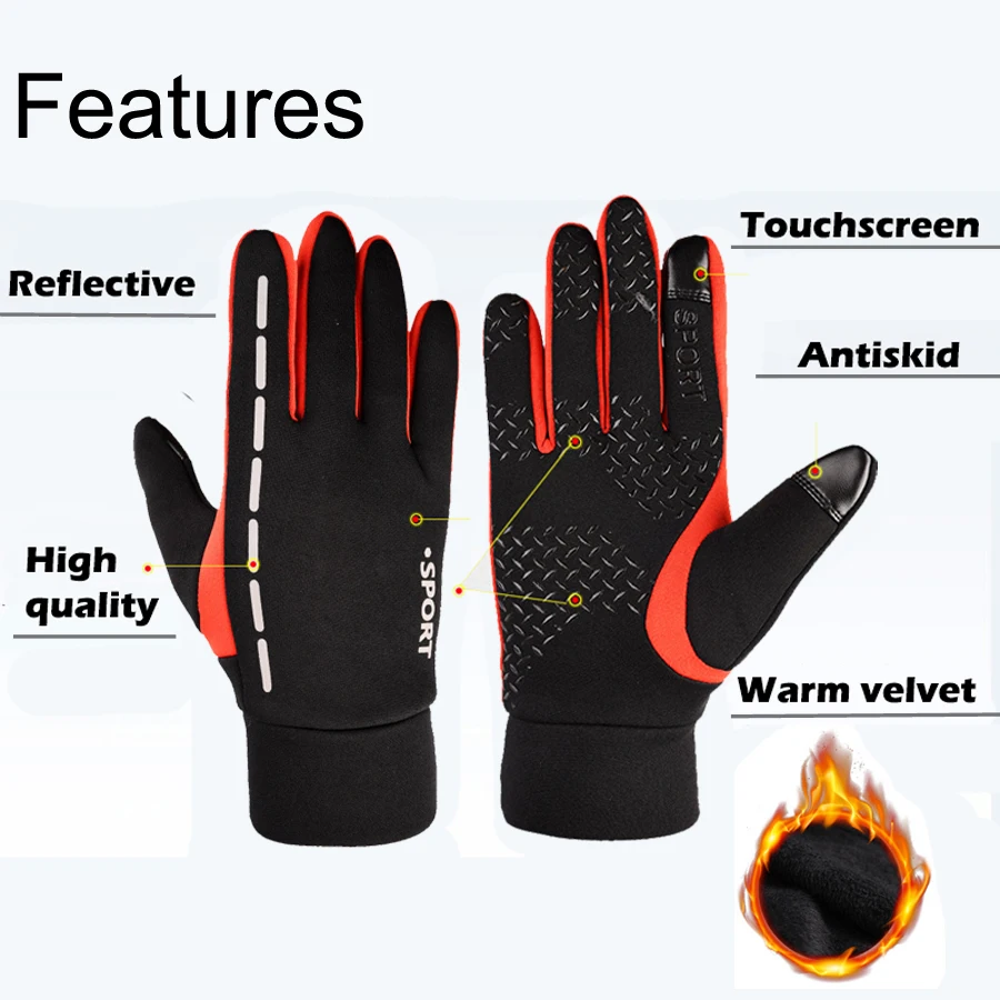 Waterproof Running Gloves – Season Seasons