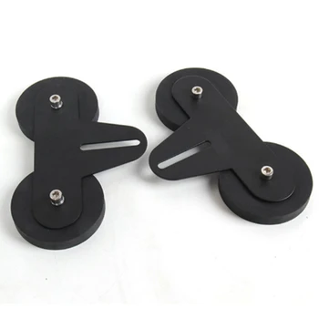 

DHBH-Led Bar Car Spotlight Lamp Holder Magnetic Sucker Mounting Brackets Rubber Protection Magnet Base For Offroad Light Bar T