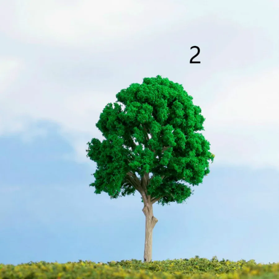 200 шт./лот 4,6 см Лидер продаж 2018 новый N z весы миниатюрный архитектурный модель зеленый дерево для ho поезд макет modelbouw сцены