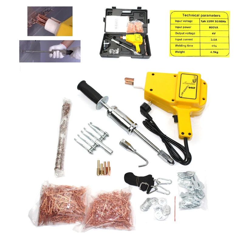 

220V Spot Welder Stud Welding Machine Mini Spot Welding Machine For Car Dent Repair