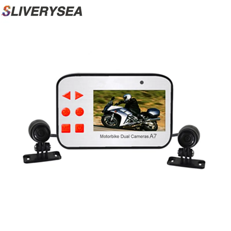 

New Hidden Type Motorcycle Driving Recorder Dvr Dashcam Camera Full HD 1080P Video Registrator Dash G-sensor Night Vision Cam
