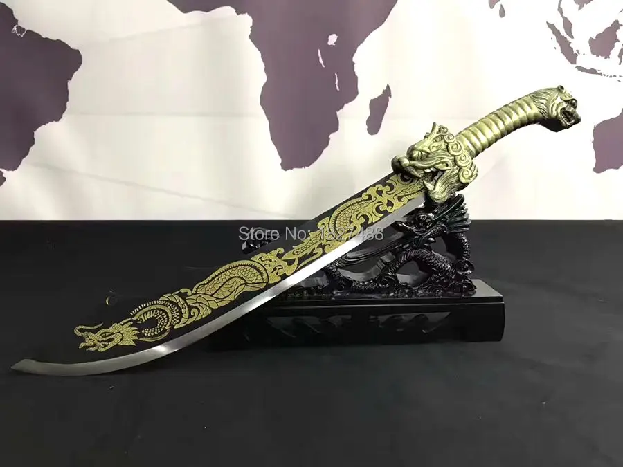 Ручная ковка T1095 из углеродистой стали острый Китайский Меч кунгфу шпага ушу