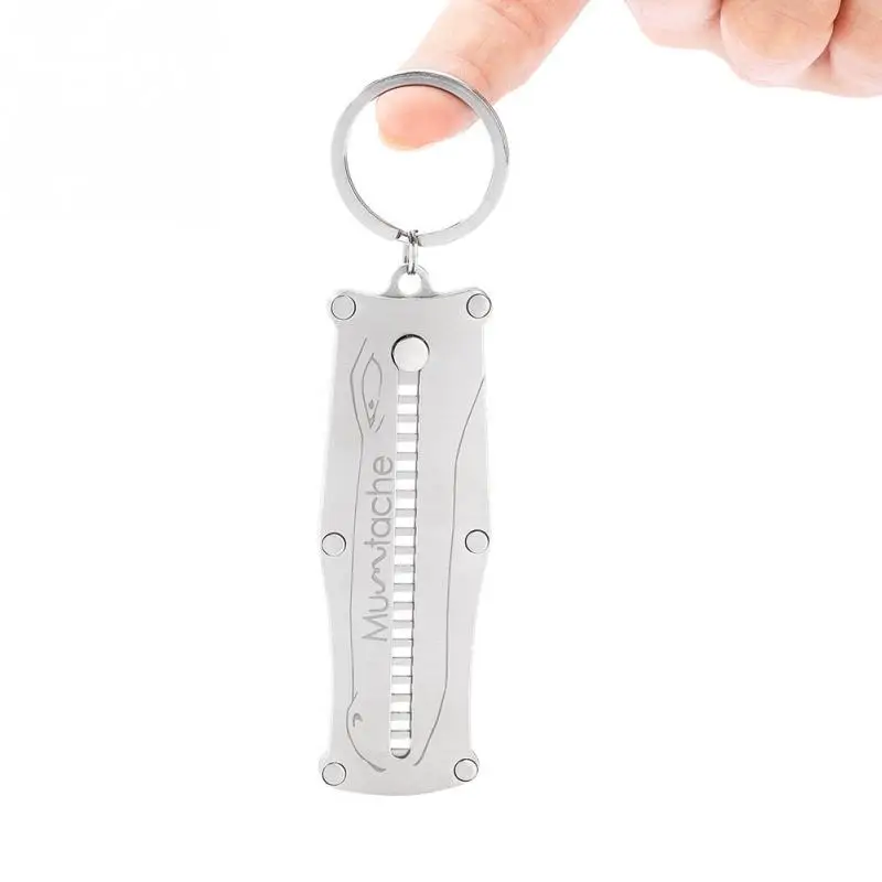 

Mini Beard Comb Stainless Steel Portable Pocket Beard Shaving Brush Telescopic Comb Mustache Hair Beard Brush