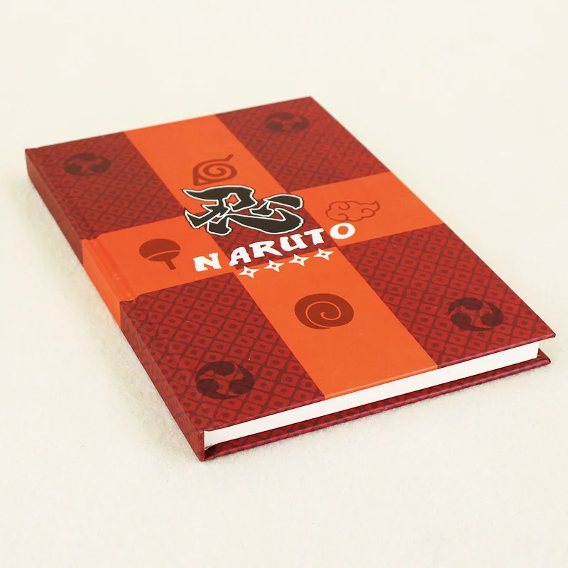 

Hot Anime NoteBook Naruto Notebook Note Pocket-Book Collection Cosplay Travel Diary For childrens Gifts Free shipping