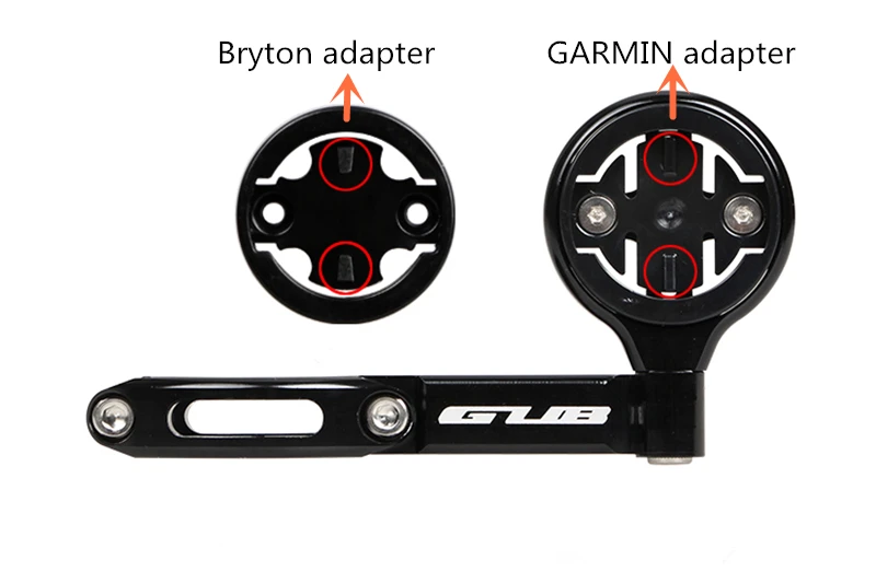 GUB 696 Телескопический велосипедный Компьютер Крепление мм 25,4 мм/31,8 мм MTB дорожный велосипед Speedmeter держатель руль регулируемый совместимый