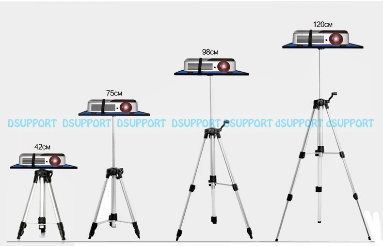 Новинка PB1200 универсальный портативный алюминиевый штатив для проектора с креплением для проектора