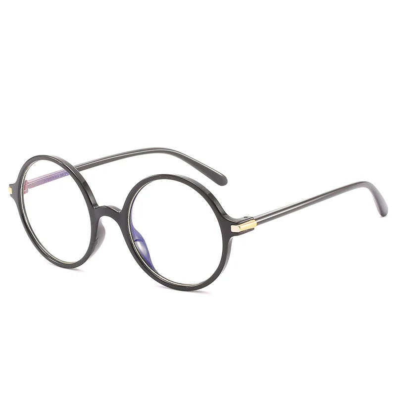 Круглые зеркальные солнцезащитные очки для женщин и мужчин ретро очки в металлической оправе корейские прозрачные линзы мужские и женские солнцезащитные очки оптические блески