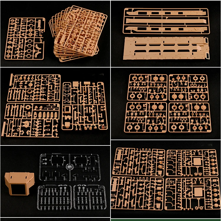 1/35 масштаб хобби KingTair Trumpeter hobbybossM1070 тяжелый транспортный автомобиль и M1000 полуприцеп комплект с грузовиком совместимый Tamiya