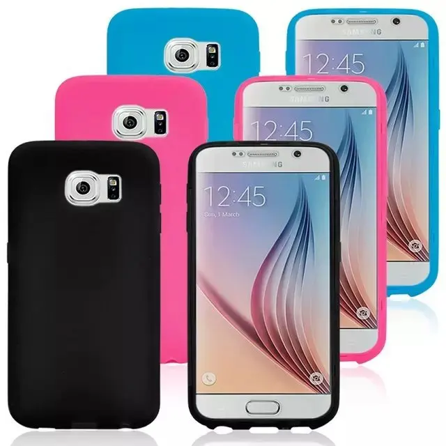 custodia samsung s6 silicone custodia samsung s6 silicone