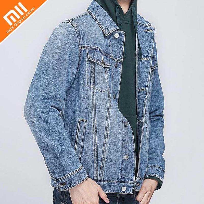 

New COTTONSMITH Mia pilot men's 100% cotton casual jacket autumn men's simple denim jacket fashion brand men's jacket